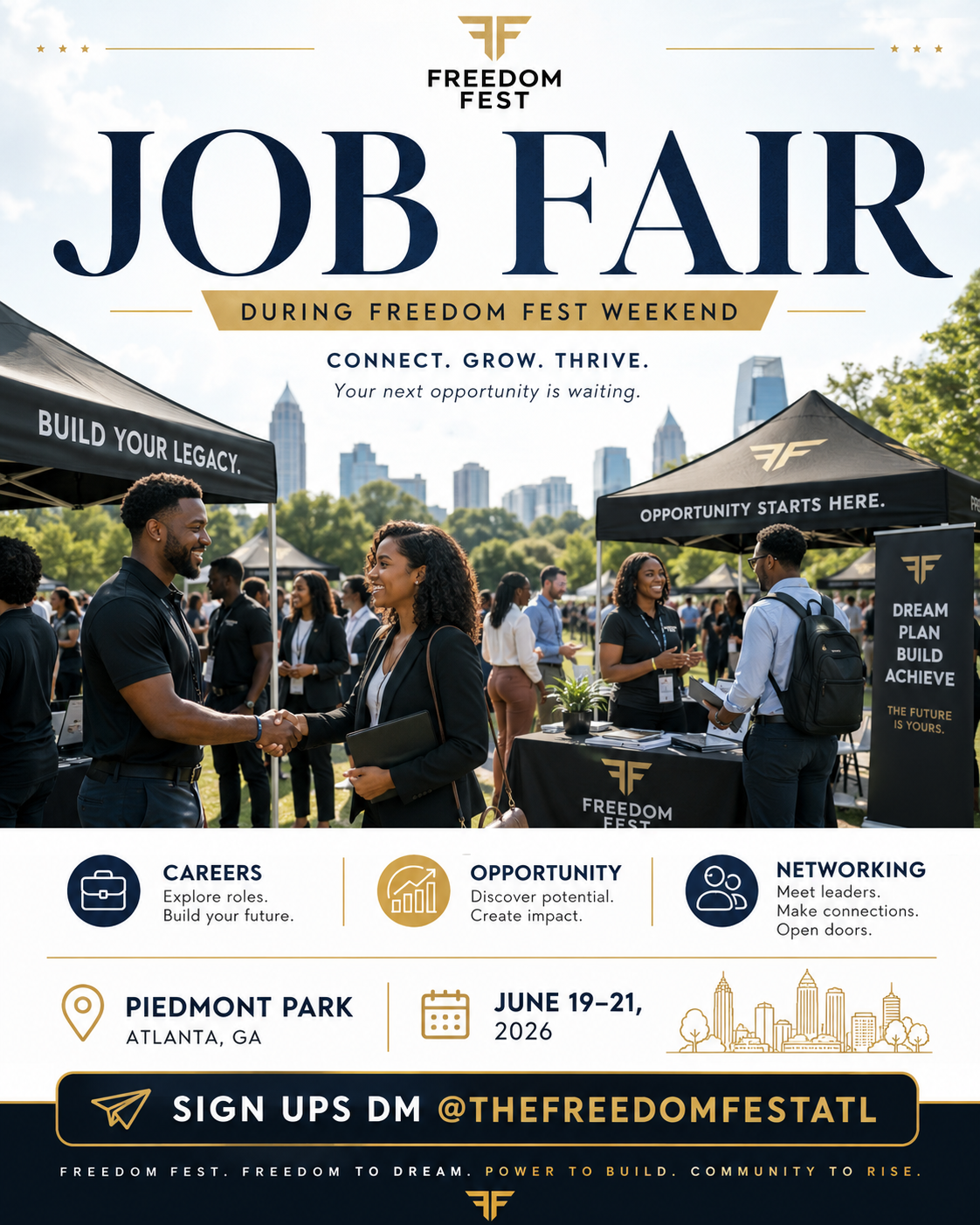 Freedom Job Fair mission profile