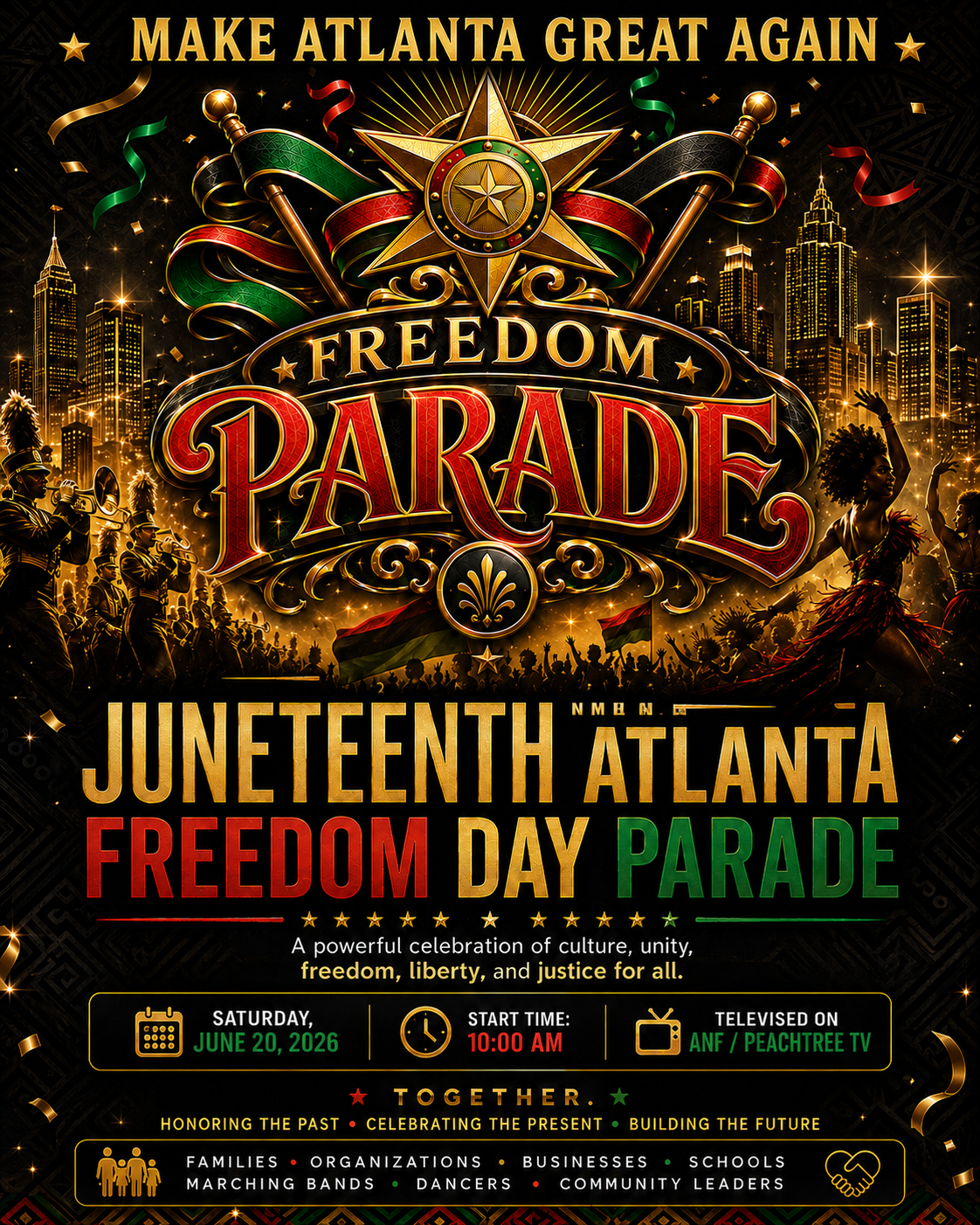 Freedom Parade mission profile