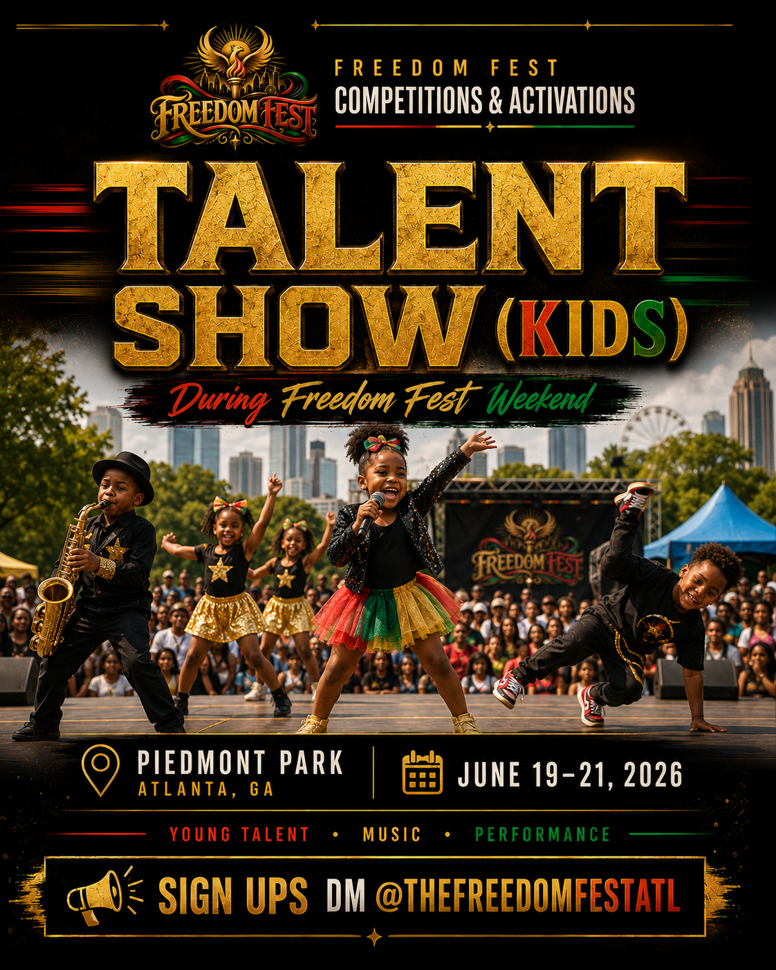 Freedom Talent — Adults mission profile